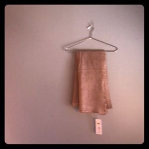 Bindya // Cashmere Fringe Scarf In Tan Melange